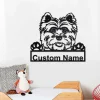 Personalized Cairn Terrier Metal Sign, Cairn Terrier Metal Wall Art, Cairn Terrier Metal Wall Decor, Custom Cairn Terrier, Custom Dog