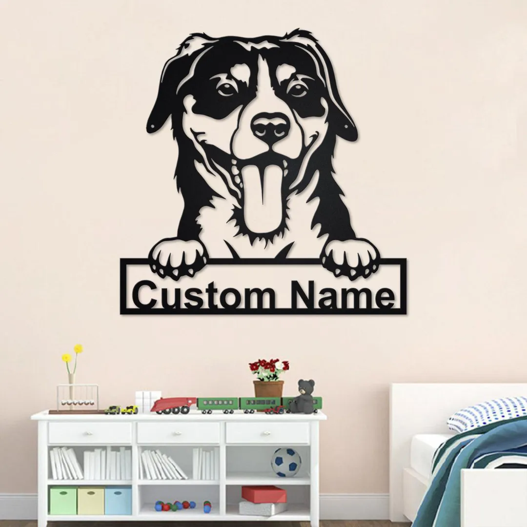 il_fullxfull.3357676321_1bjy.webp Personalized Entlebucher Mountain Metal Sign | Entlebucher Mountain Metal Wall Art | Dog Metal Wall Decor | Custom Entlebucher Mountain Dog