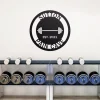 Gym Sign, Personalized Home Gym Sign, Custom Metal Gym Sign, Home Gym Sign, Cross Fit Sign