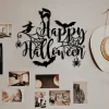 Happy Halloween Sign, Halloween Decorations, Witches Dancing, Halloween Wall Decor, Halloween Wall Art, Witch Decor, Trick Or Treat