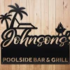 Personalized Pool Sign, Custom Pool Bar And Grill Sign, Christmas Gift, Personalized Metal Sign, Custom Pool Sign, Custom Poolside Decor