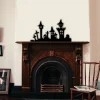 Spooky Houses, Haunted Houses Halloween Decor, Halloween Accessories, Black Metal Houses, Creepy House Art, Witch Houses, Halloween Gifts