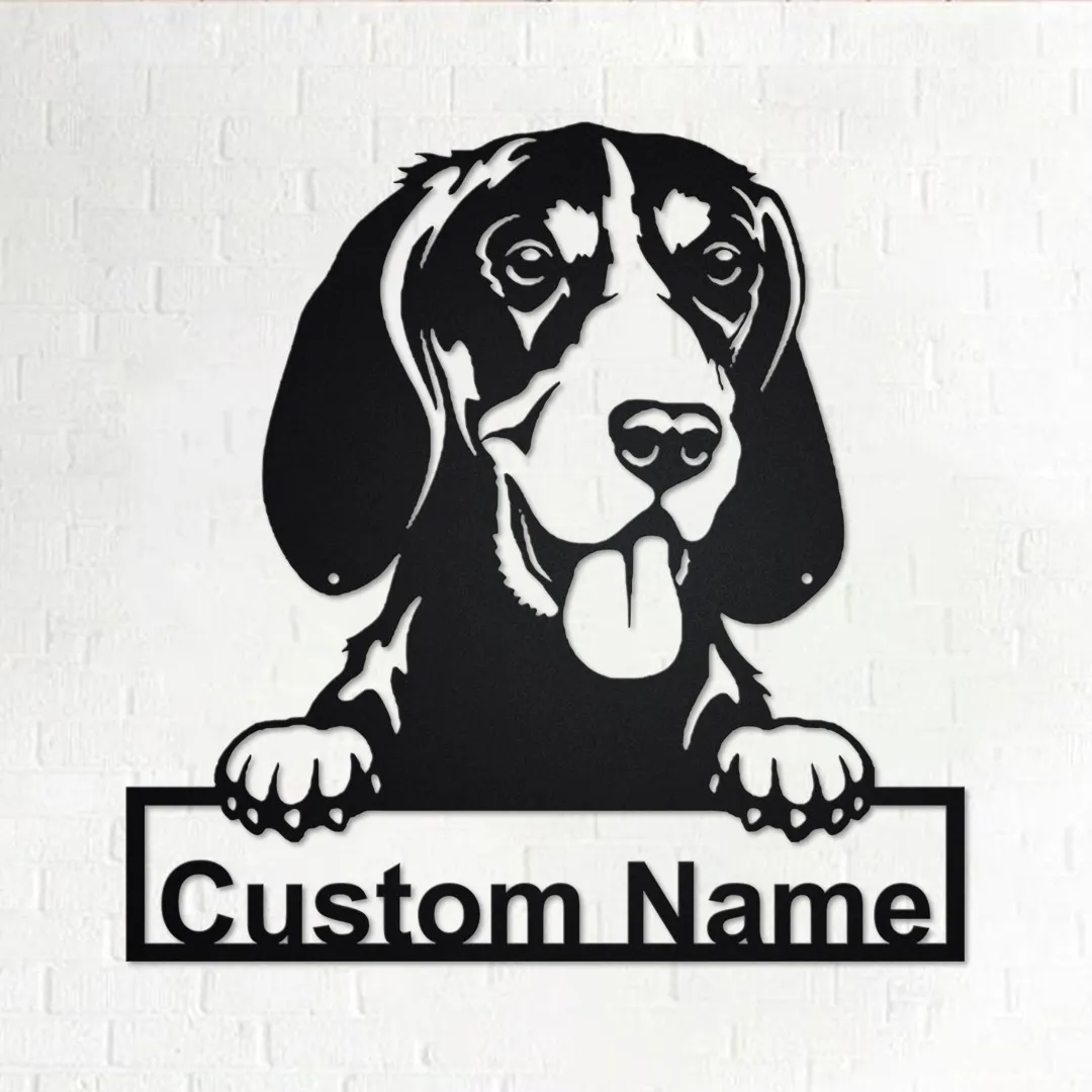 il_fullxfull.3425369678_nv0t-1.webp Custom Gordon Setter Dog Metal Wall Art, Personalized Gordon Setter Name Sign Decoration For Room, Gordon Setter Home Decor, Custom Dog