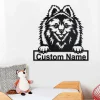 Custom Volpino Dog Metal Wall Art, Personalized Volpino Name Sign Decoration For Room, Volpino Home Decor, Custom Volpino Dog, Custom Dog