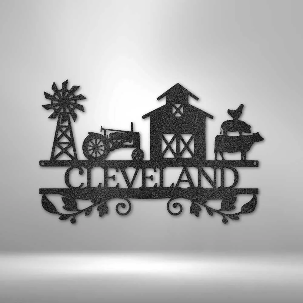 il_fullxfull.3449995859_t4eo.webp Last Name Metal Sign, Family Name Sign, Personalized Metal Wall Decor, Housewarming Gift, Welcome Sign For Front Porch, Metal Monogram Sign