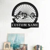 Custom Mountain Bike Metal Wall Art, Personalized Mountain Bike Name Sign Decoration For Room, Mountain Bike Home Decor,custom Mountain Bike