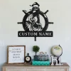 Custom The Lighthouse Metal Wall Art, Personalized The Lighthouse Name Sign Decoration For Room, The Lighthouse Home Decor,custom Lighthouse