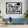 Christmas Metal Sign - Christmas Decor - Christmas Wall Art - Porch Decor - Holiday Decor - Gifts For Kids - Family Gifts - New Home Gifts