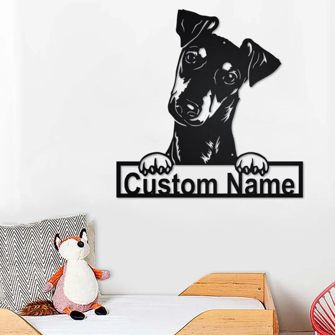 il_fullxfull.3475645927_c4i9.webp Custom Manchester Terrier Dog Metal Wall Art, Personalized Manchester Terrier Name Sign Decoration For Room, Manchester Terrier Home Decor