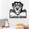 Custom Swiss Mountain Dog Metal Wall Art, Personalized Swiss Mountain Name Sign Decoration For Room, Swiss Mountain Home Decor, Custom Dog