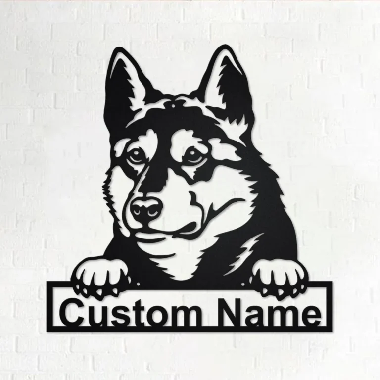 Custom West Siberian Laika Dog Metal Wall Art, Personalized West Siberian Laika Name Sign Decoration For Room,west Siberian Laika Home Decor