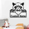 Custom Himalayan Cat Metal Wall Art, Personalized Himalayan Cat Name Sign Decoration For Room, Himalayan Cat Home Decor,custom Himalayan Cat