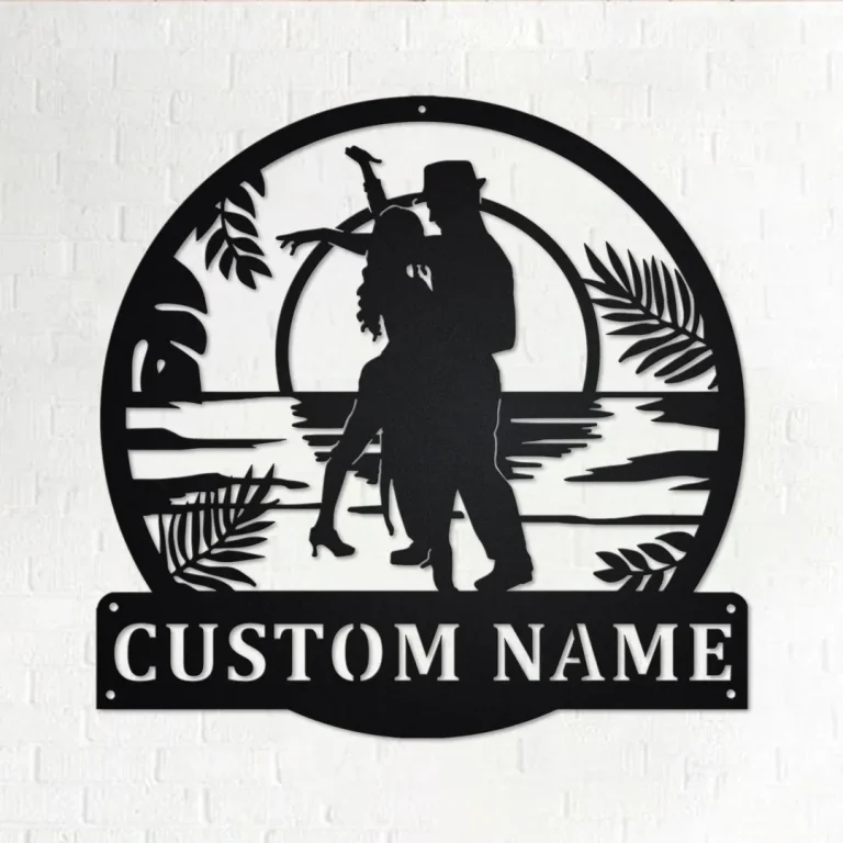 Mambo Backdrop Custom Mambo Dance Metal Wall Art, Personalized Mambo Dance Name Sign ...