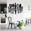 Custom Kitchen Split Frame Metal Wall Art, Personalized Kitchen Name Sign Decoration For Room, Kitchen Metal Home Decor, Custom Kitchen