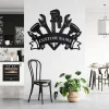 Custom Plumber Tools Metal Wall Art, Personalized Plumber Name Sign Decoration For Room, Plumbing Metal Home Decor, Custom Plumber