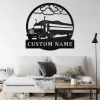 Custom Tanker Truck Metal Wall Art, Personalized Truck Driver Name Sign Decoration For Room, Tanker Truck Home Decor, Custom Truck, Trucker