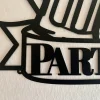 Personalized Metal Name Sign Custom Party Zone Arrow Place Beer Zone Pub Outdoor Door Wall Art Bar Decor Drink Local Man Cave Gift For Him