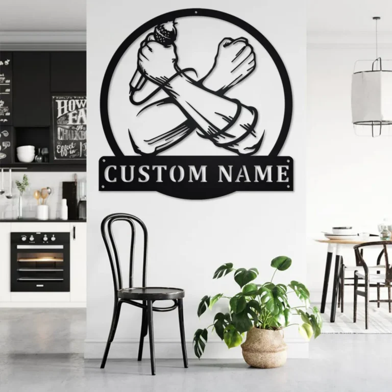 Custom Beatboxing Metal Wall Art, Personalized Beatboxing Name Sign ...
