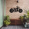 Metal Motorcycle Art, Metal Wall Art, Metal Wall Decor, Motorcycle Sign,chopper Sign, Cafe Racer, Motorbike, Motorcycle Gifts