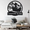 Custom Gondola Venice Metal Wall Art, Personalized Gondola Venice Name Sign Decoration For Room, Gondola Venice Home Decor, Gondola Venice