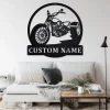 Custom Trike Motorbike Metal Wall Art, Personalized Trike Motorbike Name Sign Decoration For Room, Biker Home Decor, Custom Trike Motorbike