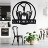 Custom Headphones Hiphop Metal Wall Art, Personalized Hiphop Name Sign Decoration For Room, Hiphop Home Decor, Custom Headphones Hiphop