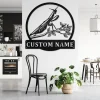 Custom Praying Mantis Metal Wall Art, Personalized Praying Mantis Name Sign Decoration For Room, Praying Mantis Home Decor, Praying Mantis