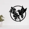 Personalized Humming Bird Metal Signs - Garden Decoration Signs - Outdoor Signs - Metal Yard Art - Garden Stakes Sign - Bird Addressing Sign