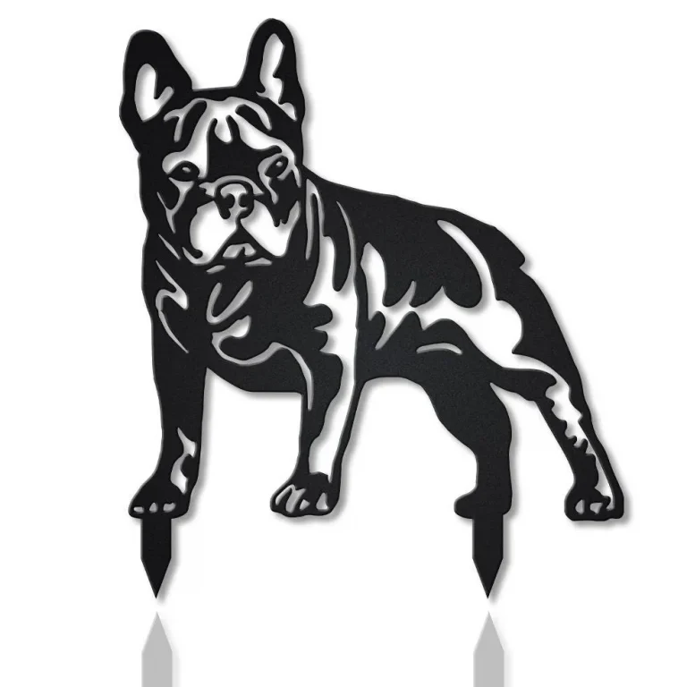 Personalized French Bulldog Metal Yard Art, Custom French Bulldog Metal Yard Art, French Bulldog Gifts Funny, Dog Gift, Animal Custom