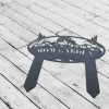 Custom Vegetable Garden Sign, Garden Art, Garden Stake, Metal Hummingbird And Flower Yard Decor, Personalized Gardener Name Sign, Lawn Decor