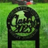 Custom Metal Graduation Metal Stakes, Class Of 2023 Grad Yard Decor, 2023 Graduation Decoration, Class Of 2023 Decor, Metal Yard Sign