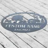 Personalized Farm Metal Sign, Custom Metal Farm Sign, Farm Animals, Outside Barn, Country House Ranch, Custom Farmhouse Sign, Gift For Farmer