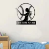 Personalized Softball Swing Metal Wall Art With Led Lights, Custom Softball Name Sign, Softball Lover Sign Decoration For Living Room