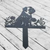 Personalized Dog Memorial Stake, Remembrance Stake, Pugs Stake, Pugs Lover, Metal Stake, Pugs Dog, Sympathy Sign, Pet Grave Marker, Dog Memorial