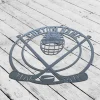 Personalized Hockey Monogram Sign, Sticks Helmet Room Decor Gift For Hockey Player, Gifts For Hockey Lover, Ice Hockey Home Decor, Ice Hockey