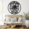 Custom Tarantula Metal Wall Art, Spider Metal Sign, Spiderweb Name Sign, Home Decor, Spider Kid Nursery Decoration, Halloween Decor