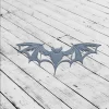 Floral Bat Metal Wall Art, Halloween Bat Sign, Halloween Bat Gift, Halloween Bat Sign, Home Decor, Animal Wall Art, Halloween Decor