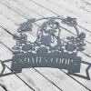 Custom Metal Chicken Coop Signs, Floral Chicken Sign, Hen House Sign, Chicken Coop Decor, Chicken Farm Decor, Chicken Sign, Farm Sign