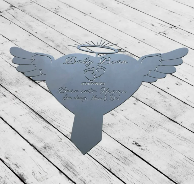 Custom Miscarriage Stake, Pregnancy Infant Loss, Carried For A Moment Loved For A Lifetime, Stillborn Gift, Angel Baby, Memorial Stake