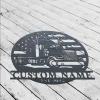 Personalized Semi Truck Wall Metal Art - Custom Semi Truck - Metal Wall Art -wall Decor- Personalized Semi Truck - Semi Truck - Home Decor