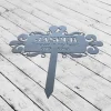 Custom Dog Memorial Stake, Dog Garden Stake Sign, Personalized Pet Dog Name Sign, Dog Memorial Yard Art, Metal Dog Pet Memorial Marker