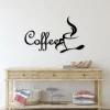 Coffee Metal Sign, Coffee Bar Decor, Kitchen Decor, Home Decor, Cafe Shop Decor, Coffee Sign, Housewarming Gift, Coffee Metal Word, Coffee Lover