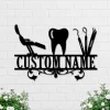 Custom Dentist Tooth Metal Wall Art, Dentist Gift, Dentist Sign, Dental Assistant Gifts, Dental Student Gift, Dentist Office Decor, Tooth Sign