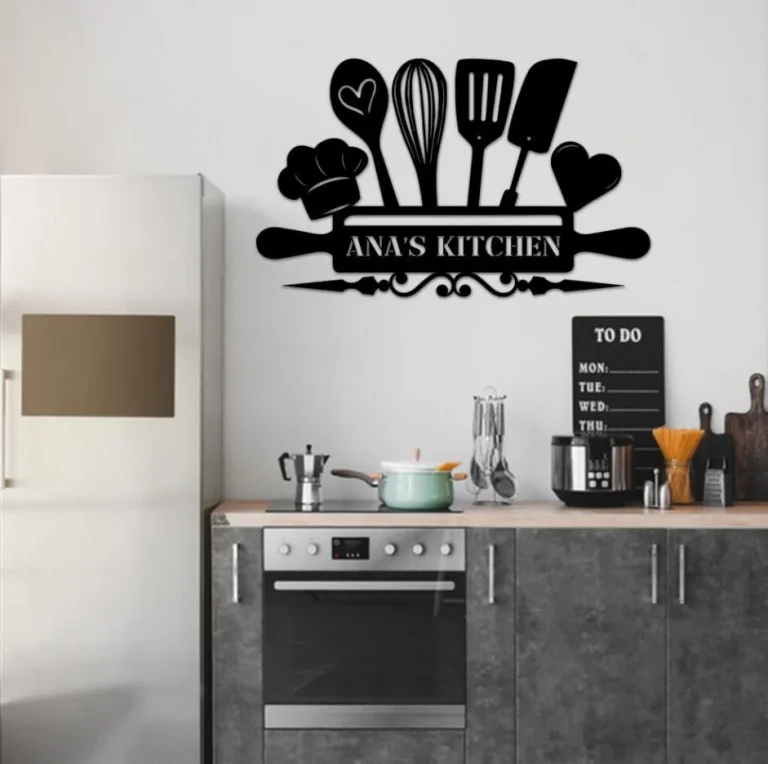 Personalized Kitchen Signs, Metal Wall Art, Kitchen Gifts, Custom Metal Sign For Kitchen, Kitchen Decor, Home Decor, Gift For Mothers