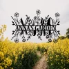 Personalized Garden Sign, Custom Gardener Name Sign, Garden Metal Sign, Garden Wall Art, Garden Decor, Gift For Gardener, Metal Yard Decor