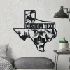 Custom Texas Sign, Texas Metal Sign, Texas Family Name Sign, Texas Forever Sign Texas Decor, Lone Star Sign, Cowboys Sign, Texas Football Sign