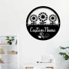 Custom Outside Flower Sign, Personalized Hanging Garden Sign, Garden Metal Wall Art, Flower Shop Decor, Greenhouse Decor, Florist Business Sign