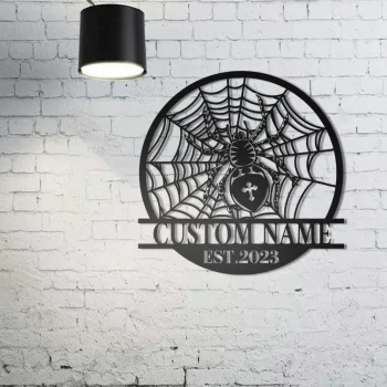 Custom Spider Metal Sign Art, Metal Spider Decor, Spider Sign, Custom Tarantula Metal Sign, Tarantula Metal Wall Decor, Spider Wall Hanging