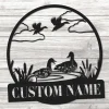 Custom Duck Metal Sign, Duck Lover, Duck Farm, Duck Sign, Personalized Duck Metal Farm, Farm Life Decor Gifts, Personalized Farm Name Sign