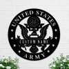 Army Veteran Metal Wall Art, Military Gift, Soldier Metal Wall Art, Army Veteran U.s Army Gift, Gift For Dad, Veteran Gift, Us Soldier Gift